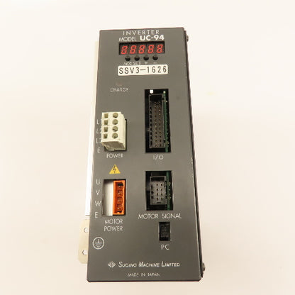 Sugino Machine UC-94 Ver 1.01 180-230V AC 50/60Hz Inverter Drive