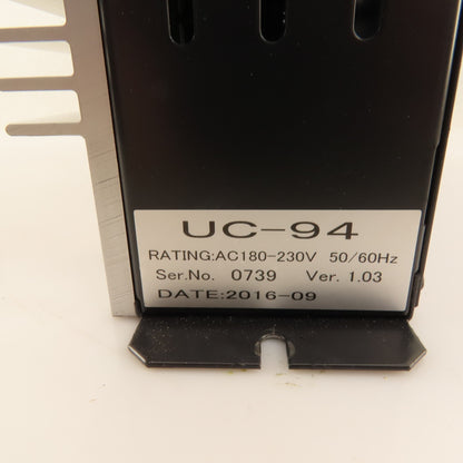 Sugino Machine UC-94 Ver 1.03 180-230V AC 50/60Hz Inverter Drive