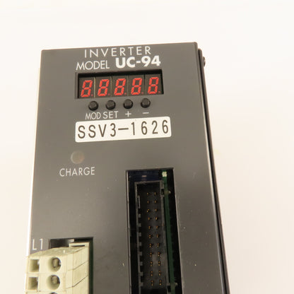 Sugino Machine UC-94 Ver 1.03 180-230V AC 50/60Hz Inverter Drive