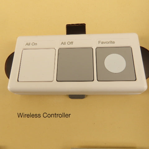 Lutron AuroRa Wireless Lighting Control Ar-Entry-LA Light Almond