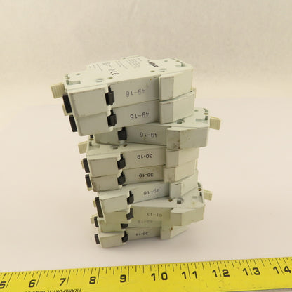 Wago 811-410 30A 600V Class CC Fuse Holder Din Rail Mount Lot Of 9