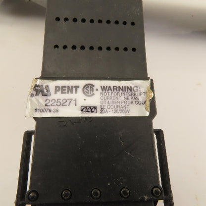 Pent 225271 Pass Thru Kit Office Cubicle Type 8 Wire Harness Bridge 20" Lot Of 3