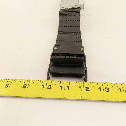 Pent 225271 Pass Thru Kit Office Cubicle Type 8 Wire Harness Bridge 20" Lot Of 3