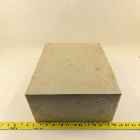 Wiegman SC121506 12" x 15" x 6" Screw Cover Pull Box Nema Type 1