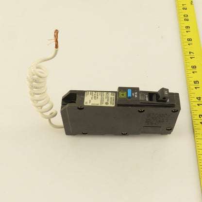 Square D QO115AFI 15A 120VAC 1 Pole Circuit Breaker Arc-D-Tect GFI