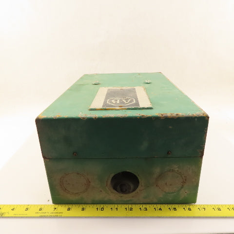 Allen Bradley 709-DOD Size 3 DOL Magnetic Motor Starter 120V Coil Manual Reset