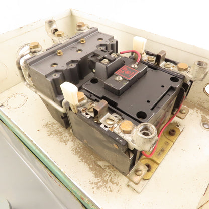 Allen Bradley 709-DOD Size 3 DOL Magnetic Motor Starter 120V Coil Manual Reset