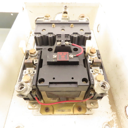 Allen Bradley 709-DOD Size 3 DOL Magnetic Motor Starter 120V Coil Manual Reset