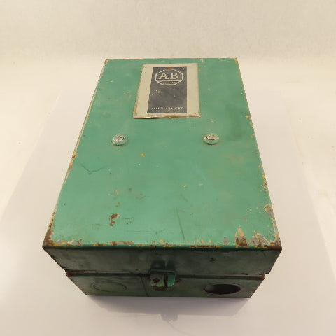 Allen Bradley 709-DOD Size 3 DOL Magnetic Motor Starter 120V Coil Manual Reset