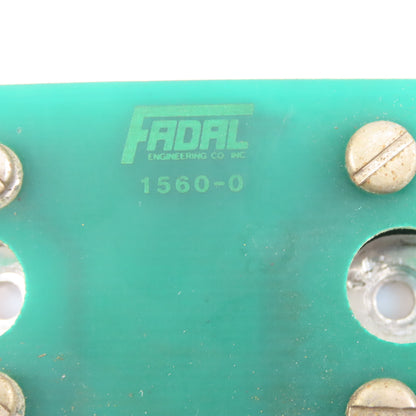 Fadal 1560-0 Circuit Board Solid State Relay Assembly