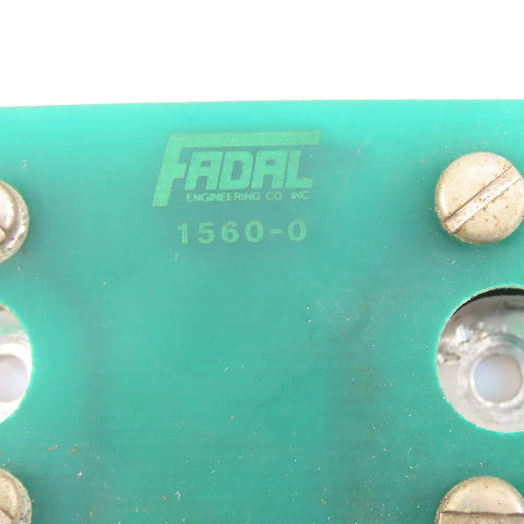 Fadal 1560-0 Circuit Board Solid State Relay Assembly