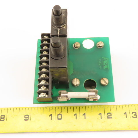 Fadal 1560-0 Circuit Board Solid State Relay Assembly