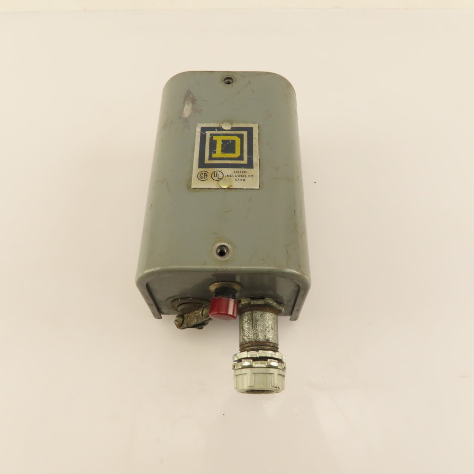 Square D 8501CG2 Class 8501 Type CG2 Magnetic Relay 277/600V 1/2Hp 120V Coil