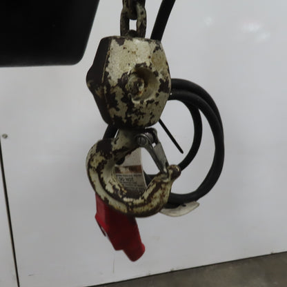 Coffing JLC0232-1-10 Electric Chain Hoist 1/8 Ton 32FPM 10' Lift 115/230 1Ph