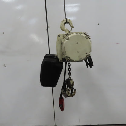 Coffing JLC0232-1-10 Electric Chain Hoist 1/8 Ton 32FPM 10' Lift 115/230 1Ph