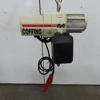 Coffing JLC0232-1-10 Electric Chain Hoist 1/8 Ton 32FPM 10' Lift 115/230 1Ph