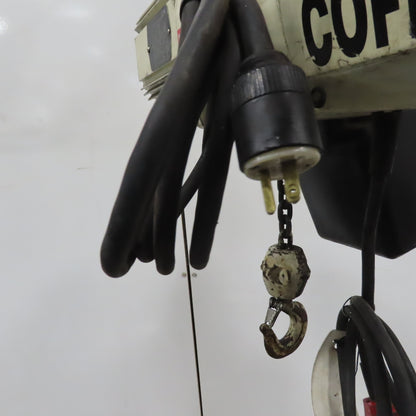 Coffing JLC0232-1-10 Electric Chain Hoist 1/8 Ton 32FPM 10' Lift 115/230 1Ph