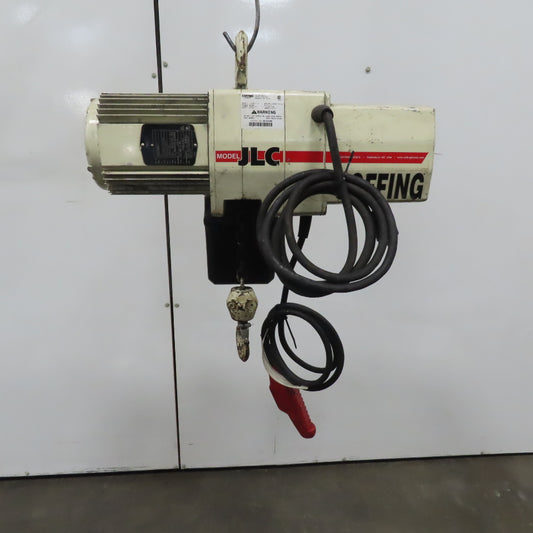 Coffing JLC0232-1-10 Electric Chain Hoist 1/8 Ton 32FPM 10' Lift 115/230 1Ph