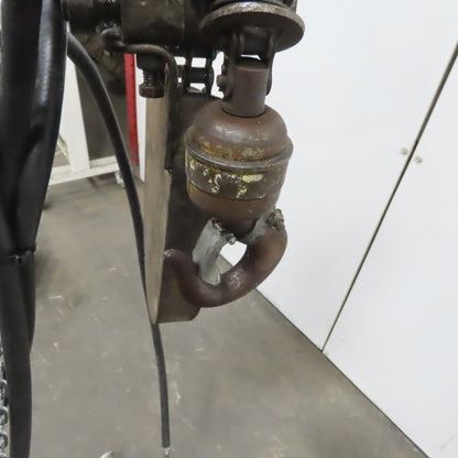 Ingersoll Rand LC7 Pneumatic Air Bloc Chain Hoist 700 Lb Capacity 9' Lift 10FPM