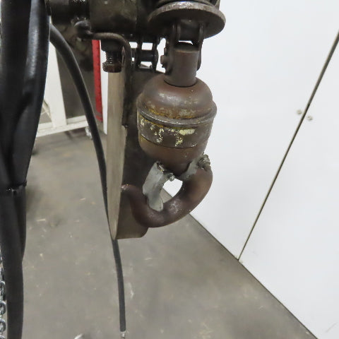 Ingersoll Rand LC7 Pneumatic Air Bloc Chain Hoist 700 Lb Capacity 9' Lift 10FPM
