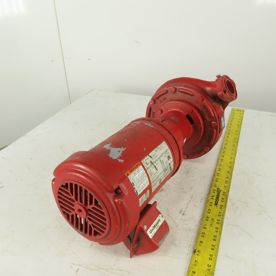 Bell & Gossett F054A Inline Circulating Pump 1.5 x 7 7BF 2HP 208-230/460V 3Ph