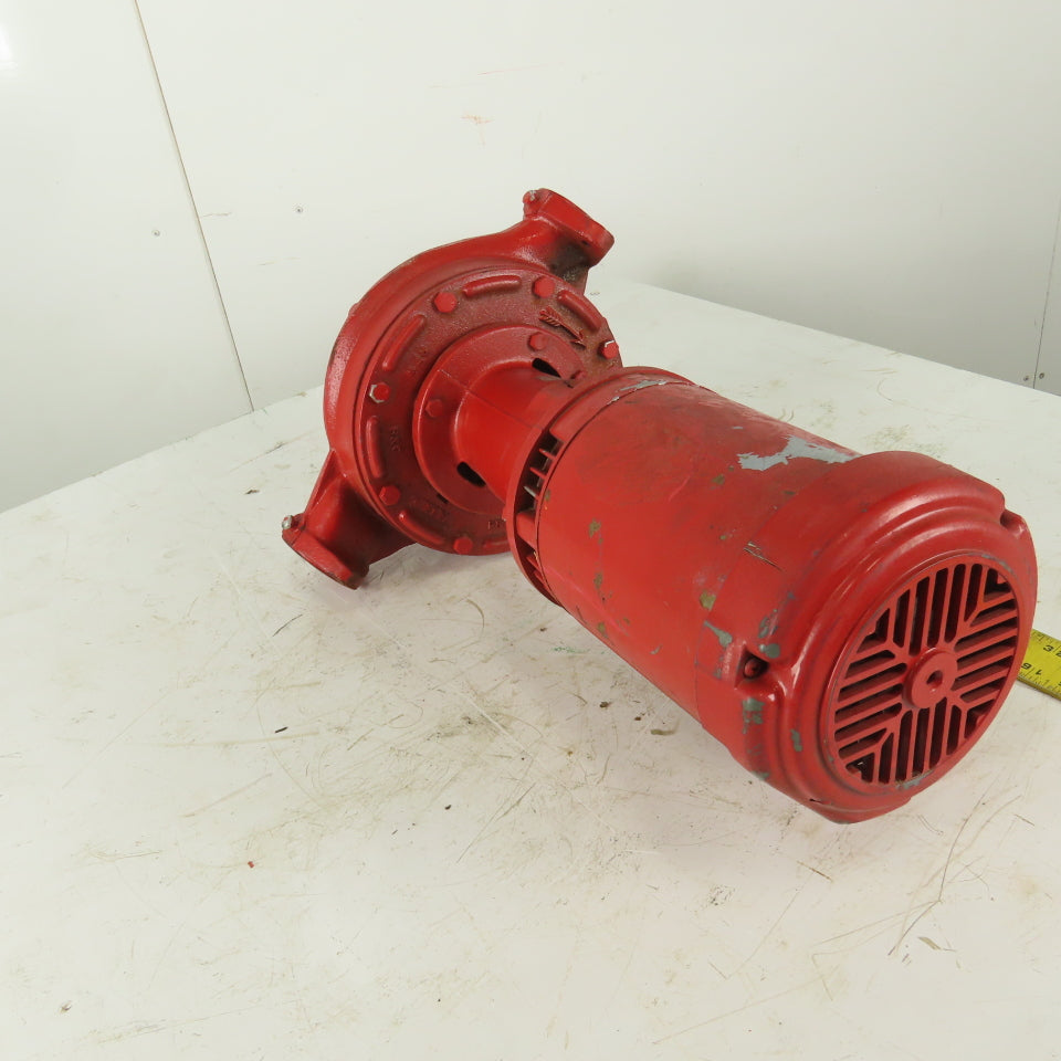 Bell & Gossett F054A Inline Circulating Pump 1.5 x 7 7BF 2HP 208-230/460V 3Ph