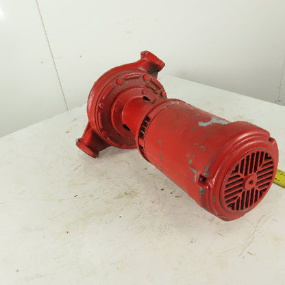 Bell & Gossett F054A Inline Circulating Pump 1.5 x 7 7BF 2HP 208-230/460V 3Ph