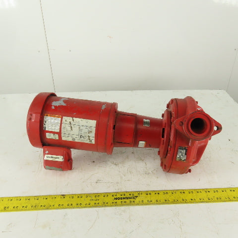 Bell & Gossett F054A Inline Circulating Pump 1.5 x 7 7BF 2HP 208-230/460V 3Ph