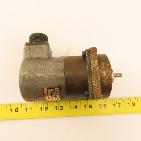 Kuroda A86L-0027-0001 Rotary Encoder With Shaft Adaptor 1/4"
