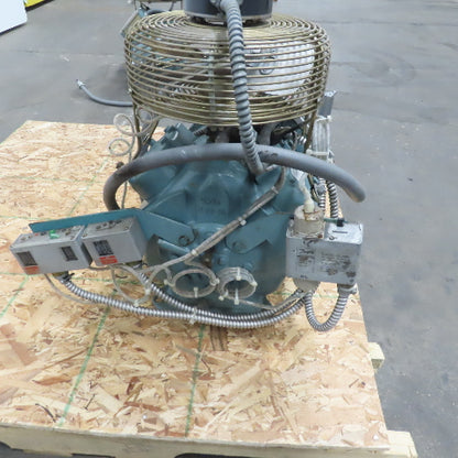 Carlyle 06DR0130CA3250 2 HP Semi-Hermetic Reciprocating Compressor 208/230V 3Ph