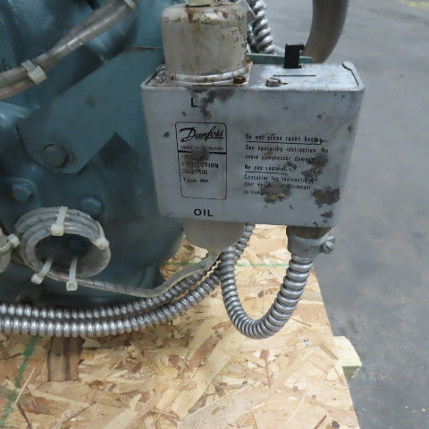 Carlyle 06DR0130CA3250 2 HP Semi-Hermetic Reciprocating Compressor 208/230V 3Ph