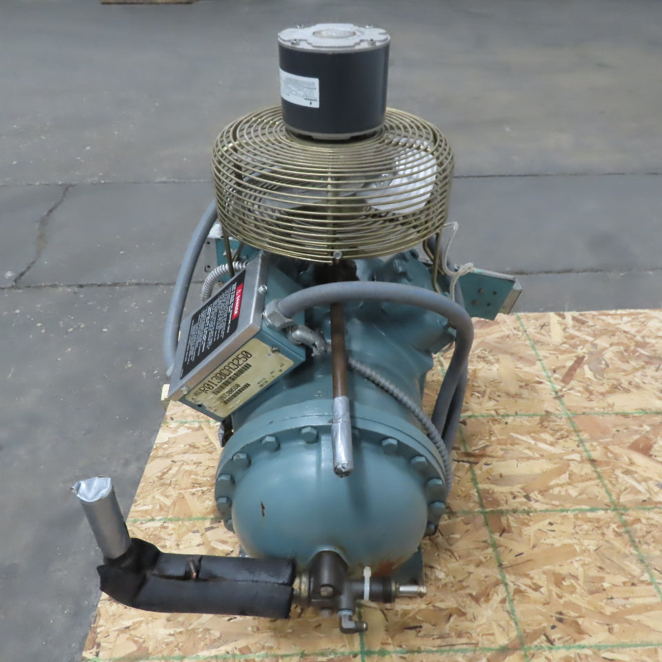 Carlyle 06DR0130CA3250 2 HP Semi-Hermetic Reciprocating Compressor 208/230V 3Ph