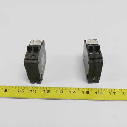 Siemens Q1515 15 Amp Dual Circuit Breaker Type QT 120/240VAC Lot Of 2