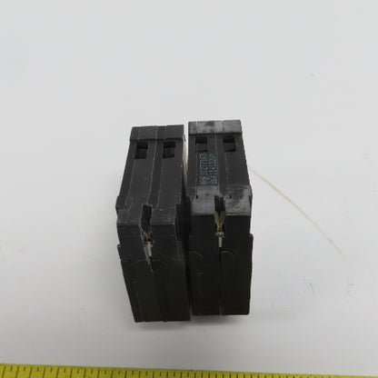 Siemens Q1515 15 Amp Dual Circuit Breaker Type QT 120/240VAC Lot Of 2