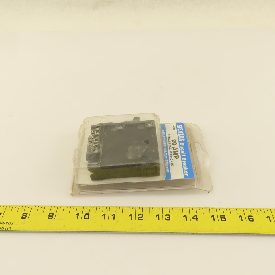 Siemens VPKQ120 20A 1 Pole Circuit Breaker 120/240VAC