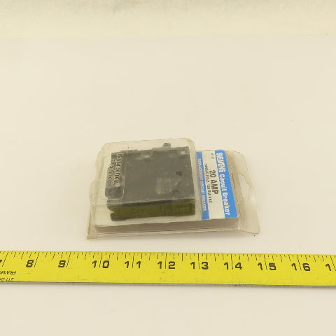 Siemens VPKQ120 20A 1 Pole Circuit Breaker 120/240VAC