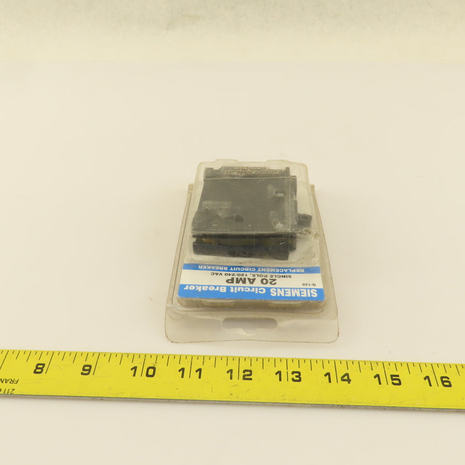 Siemens VPKQ120 20A 1 Pole Circuit Breaker 120/240VAC