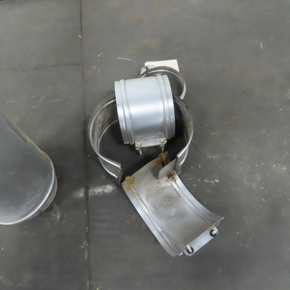 Metal Fab 6PIC 6" Stainless Steel Lined Chimney 56"+ 45° Elbow