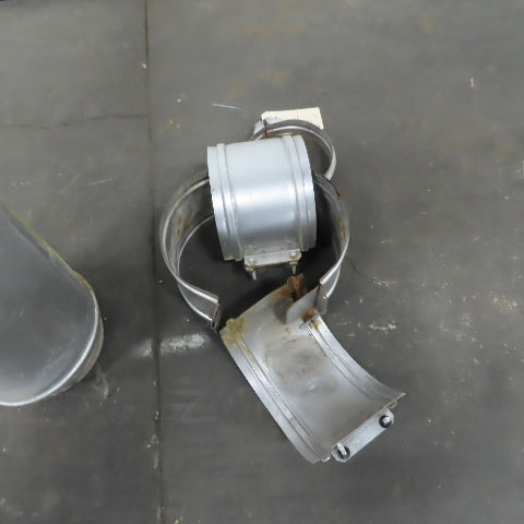 Metal Fab 6PIC 6" Stainless Steel Lined Chimney 56"+ 45° Elbow