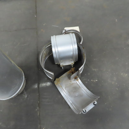Metal Fab 6PIC 6" Stainless Steel Lined Chimney 56"+ 45° Elbow