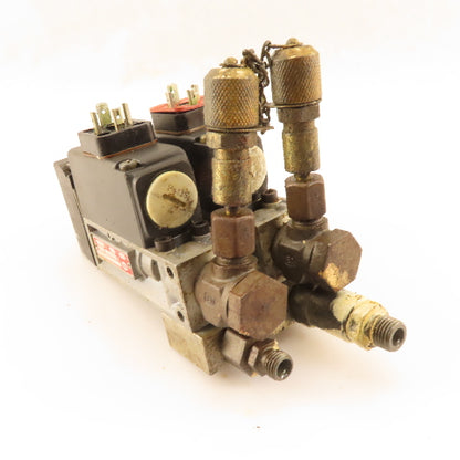 Herion 0821190 Hydraulic Pressure Valve 70 Bar 2 Valve Manifold