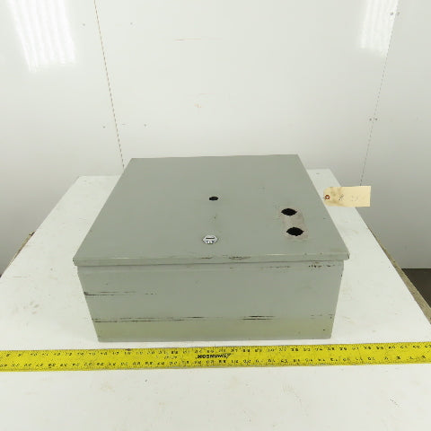 Wiegmann N1C202008WW 20" x 20" x 8" Type 1 Electrical Enclosure