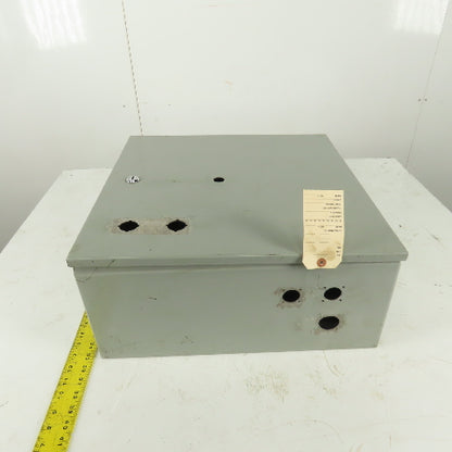 Wiegmann N1C202008WW 20" x 20" x 8" Type 1 Electrical Enclosure