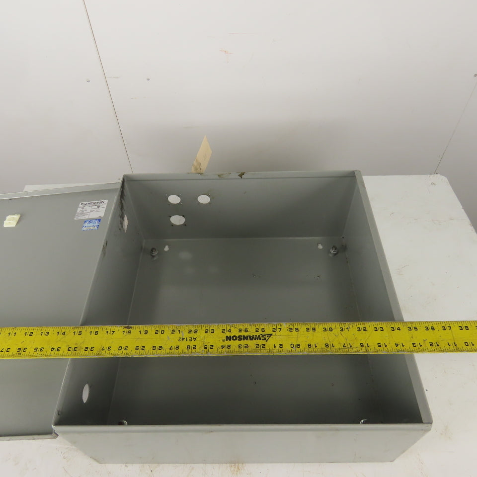 Wiegmann N1C202008WW 20" x 20" x 8" Type 1 Electrical Enclosure