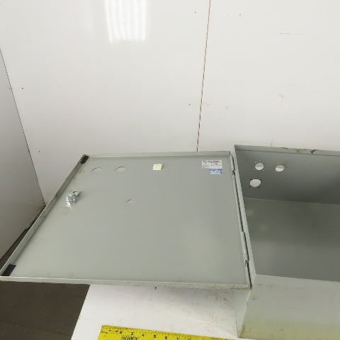 Wiegmann N1C202008WW 20" x 20" x 8" Type 1 Electrical Enclosure