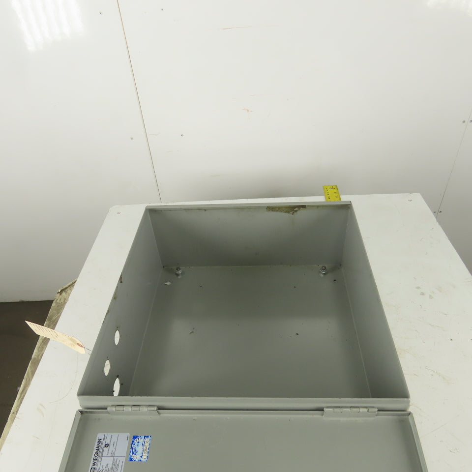 Wiegmann N1C202008WW 20" x 20" x 8" Type 1 Electrical Enclosure