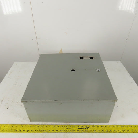 Wiegmann N1C202008WW 20" x 20" x 8" Type 1 Electrical Enclosure