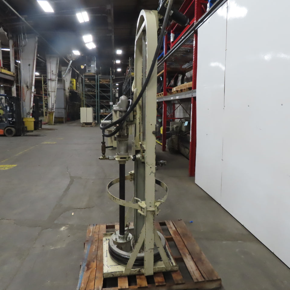 Lincoln Power Master 6 82736 Pneumatic 55 Gal Drum Material Pump 100PSI Max 36:1