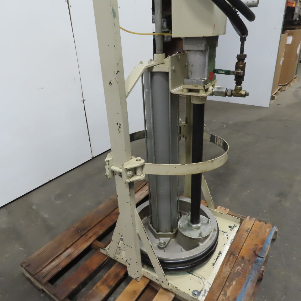 Lincoln Power Master 6 82736 Pneumatic 55 Gal Drum Material Pump 100PSI Max 36:1