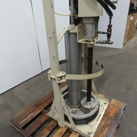 Lincoln Power Master 6 82736 Pneumatic 55 Gal Drum Material Pump 100PSI Max 36:1